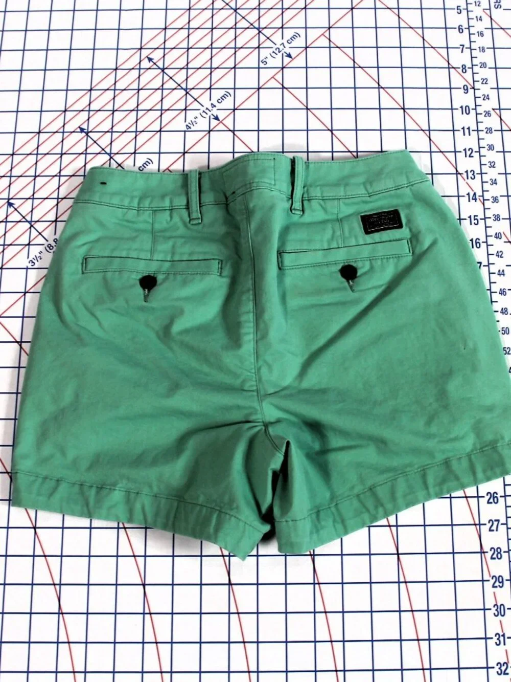 Abercrombie & Fitch Green Stretch Cotton 4.5